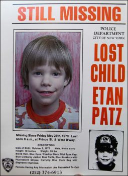 Etan Patz: l’autoaccusa dell’assassino “fa acqua da tutte le parti”