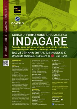 Indagare: il nuovo corso Nerocrime per sapere tutto sulle indagini