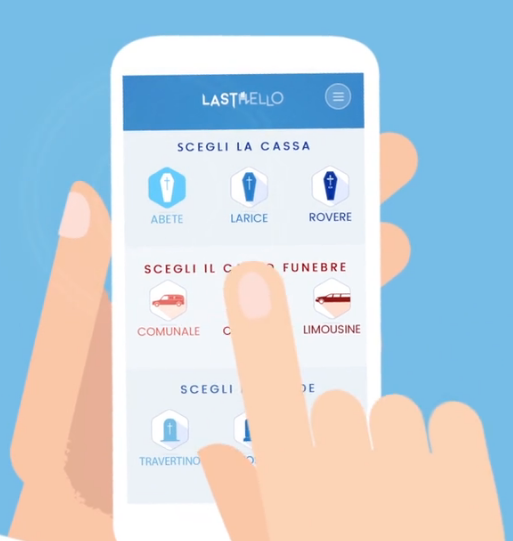 LASTELLO: ovvero come organizzare un funerale con un click!