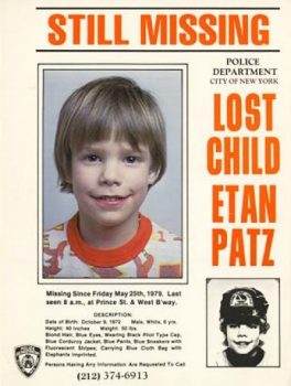 Dopo 38 anni sappiamo chi ha ucciso il piccolo Etan Patz