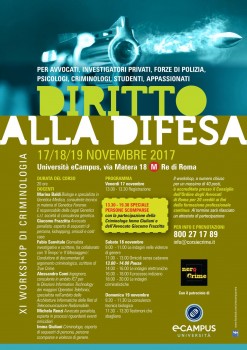 “Diritto alla difesa”, il nuovo seminario Nerocrime